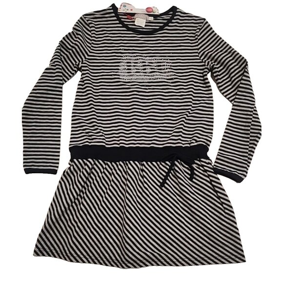 new BOBOLI Spain size 12 Big Girls Long sleeve Skirt Dress knit cotton stretch - Picture 1 of 7